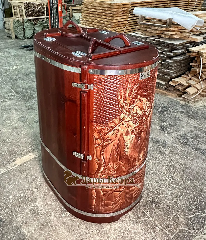 Кедровая бочка (фитобочка) «Лесной Олень»