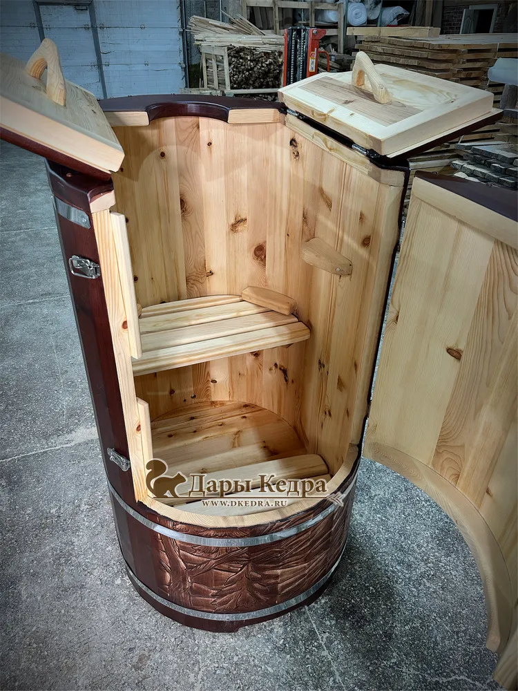 Кедровая бочка (фитобочка) «Лесной Олень»